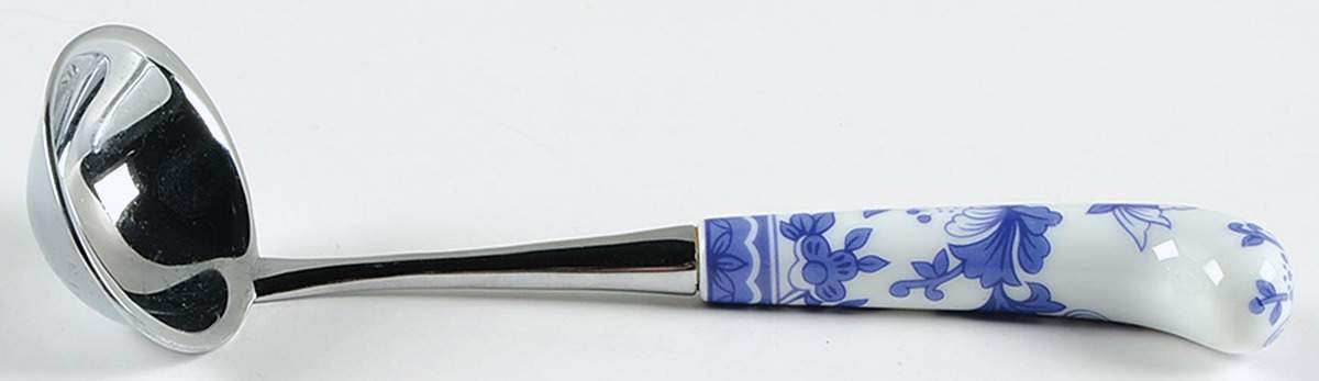Blue Room Collection Gravy Ladle Solid Piece by Spode-1