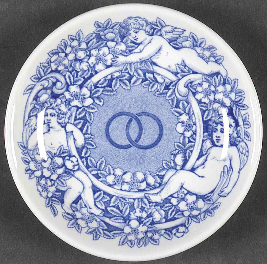 Blue Room Collection Bomboniere (Coupe Plate) by Spode-1
