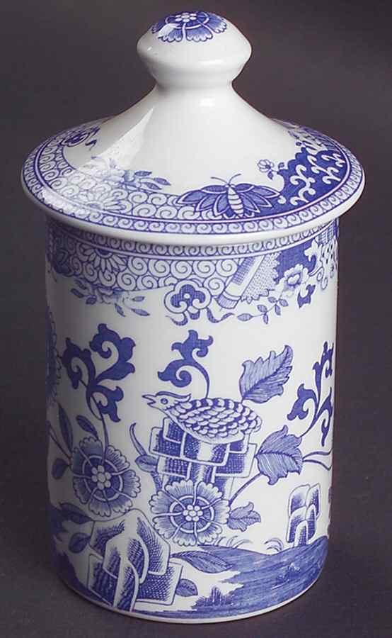 Blue Room Collection Spice Jar Set Individual Jar & Lid by Spode-1