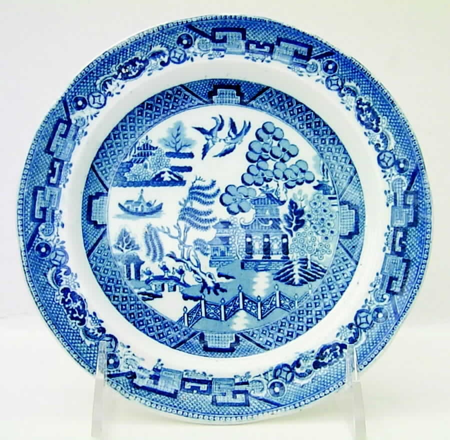 Blue Willow Bread & Butter Plate by Spode-1