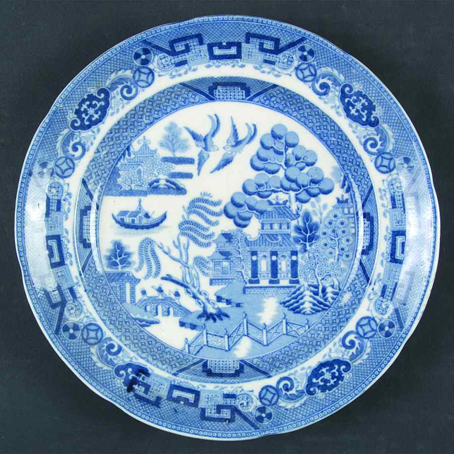 Blue Willow Salad Plate by Spode-1