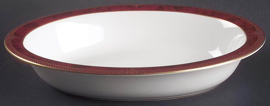 Bordeaux 9" Oval Vegetable Bowl by Spode-1