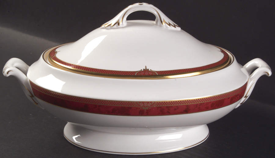Bordeaux Oval Covered Vegetable by Spode-1