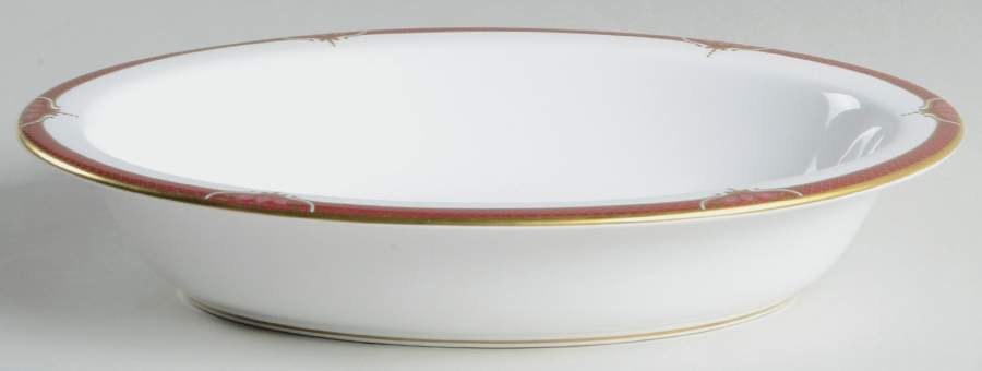 Bordeaux 9" Oval Vegetable Bowl by Spode-1