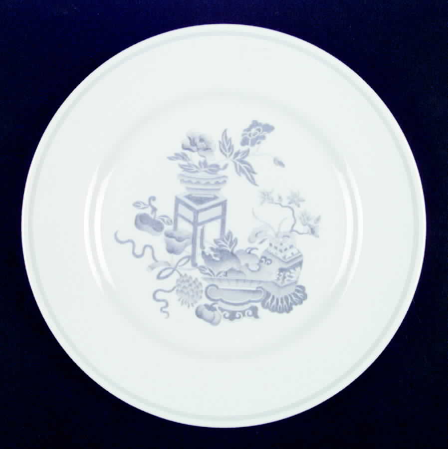 Bowpot Grey Dinner Plate by Spode-1