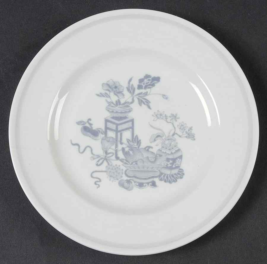 Bowpot Grey Bread & Butter Plate by Spode-1