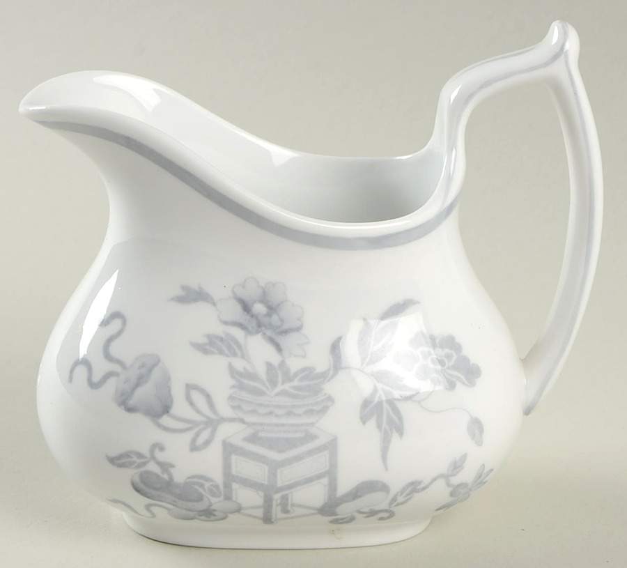 Bowpot Grey Creamer by Spode-1