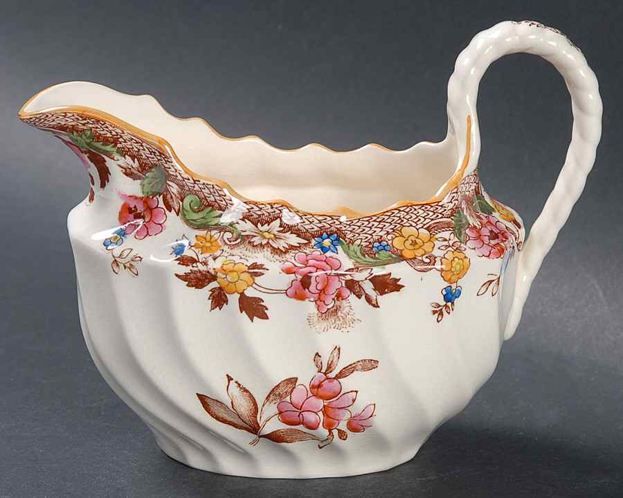 British Flowers Creamer by Spode-1