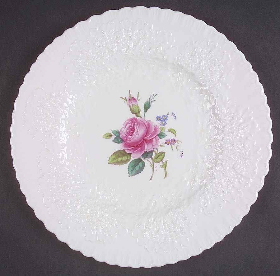 Bridal Rose (No Gold Trim) Dinner Plate by Spode-1