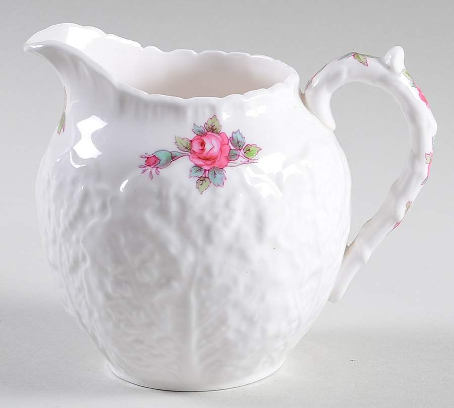 Bridal Rose (No Gold Trim) Creamer by Spode-1