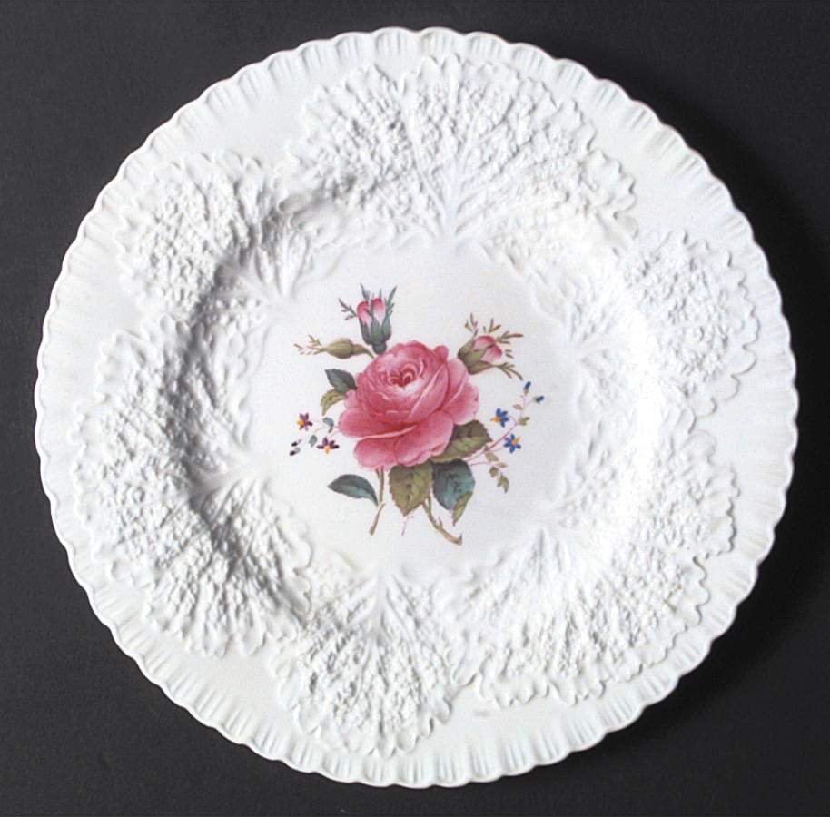 Bridal Rose (No Gold Trim) Dinner Plate by Spode-1