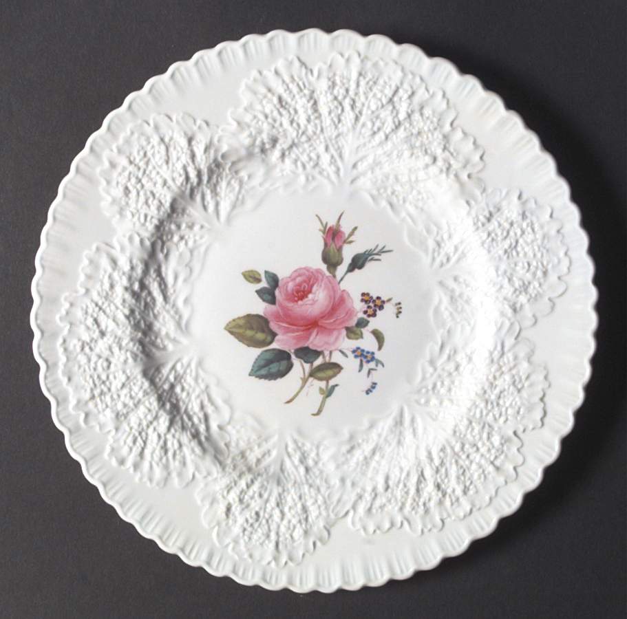 Bridal Rose (No Gold Trim) Dinner Plate by Spode-1