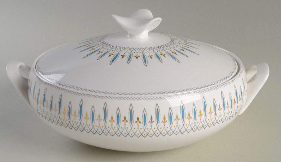 Brussels Round Covered Vegetable by Spode-1