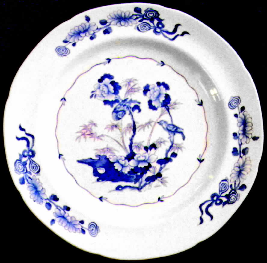 Bude Blue (Scalloped) Dinner Plate by Spode-1