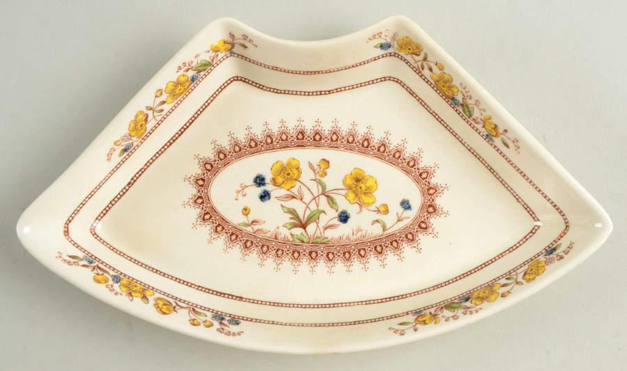 Buttercup (Older Backstamp) Lazy Susan-Side Dish by Spode-1
