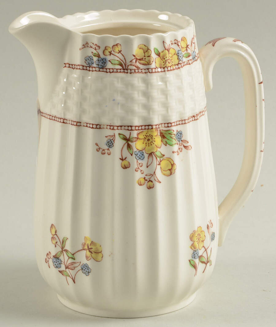 Buttercup (Older Backstamp) Hot Water Jug No Lid by Spode-1