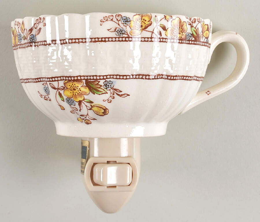 Buttercup (Older Backstamp) 1 5/8" + cup (H) Night Light/Cup HC by Spode-1
