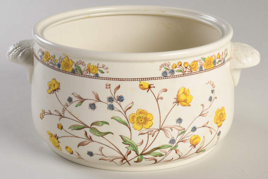 Buttercup (Older Backstamp) Small Oven-To-Table Round Casserole No Lid by Spode-1