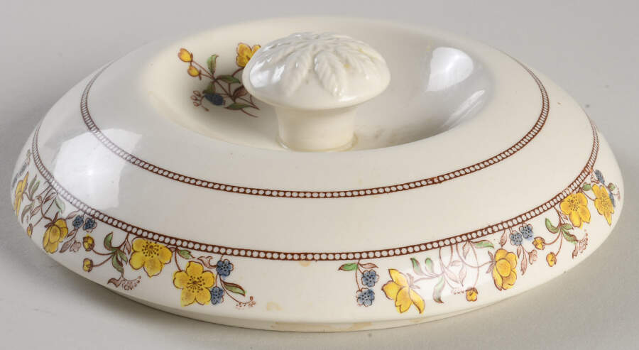 Buttercup (Older Backstamp) Lid for Small Round Oven-To-Table Casserole by Spode-1