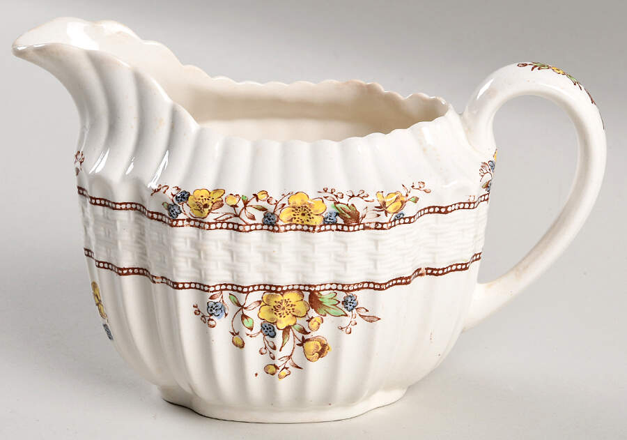 Buttercup (Older Backstamp) Creamer by Spode-1