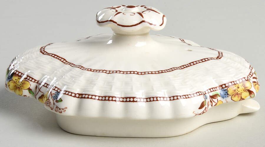 Buttercup (Older Backstamp) Lid for Teapot by Spode-1