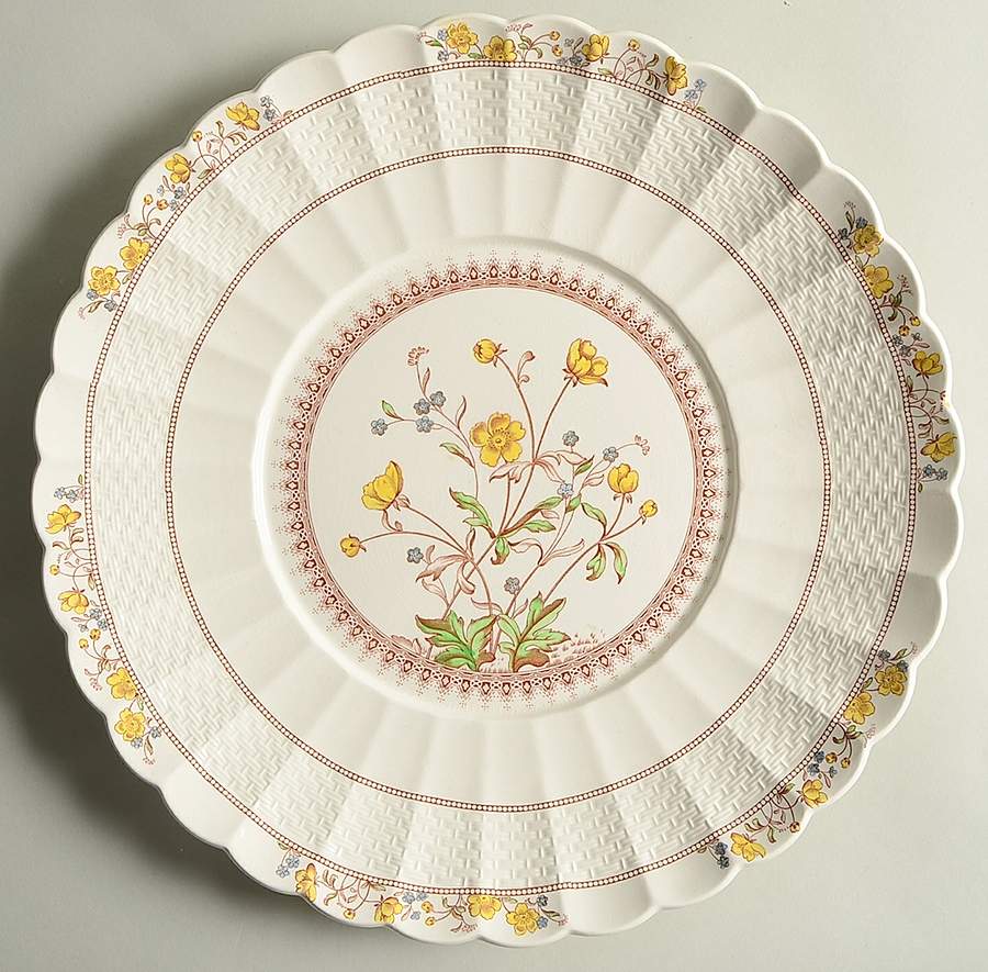 Buttercup (Older Backstamp) Underplate for Tureen by Spode-1