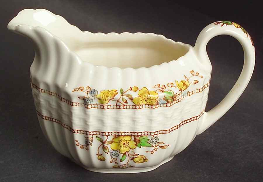 Buttercup (Older Backstamp) Mini Creamer by Spode-1