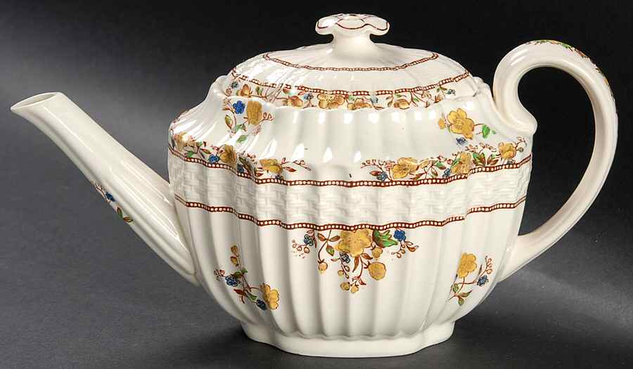Buttercup (Older Backstamp) Mini Teapot & Lid by Spode-1