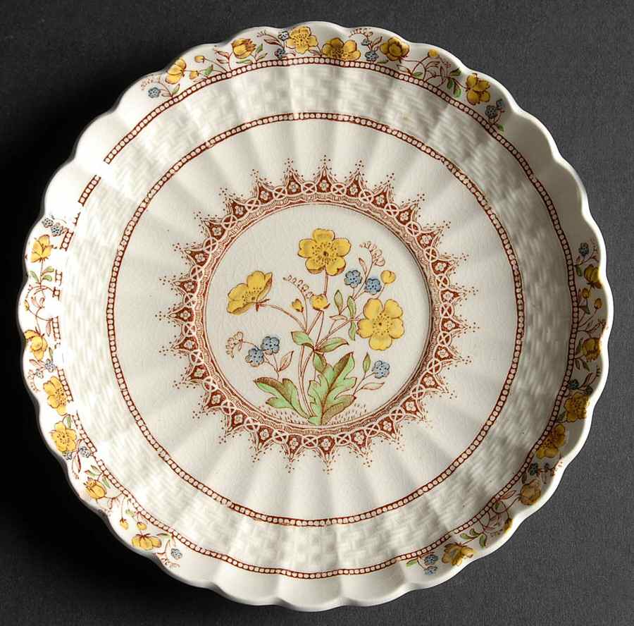 Buttercup (Older Backstamp) Saucer for Oversized Cup by Spode-1