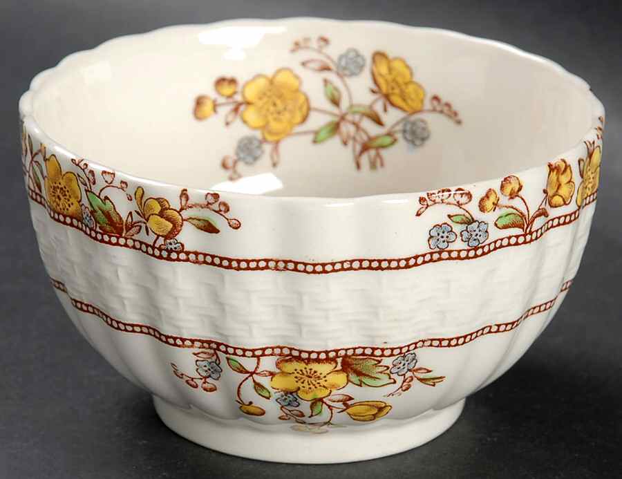 Buttercup (Older Backstamp) Mini Open Sugar Bowl by Spode-1