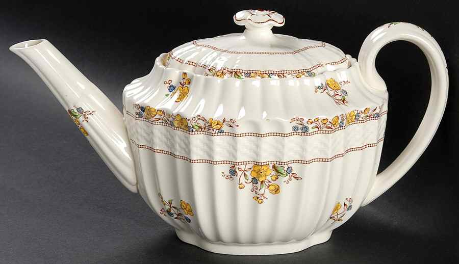 Buttercup (Older Backstamp) Teapot & Lid by Spode-1