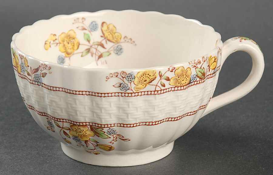 Buttercup (Older Backstamp) Flat Cup by Spode-1