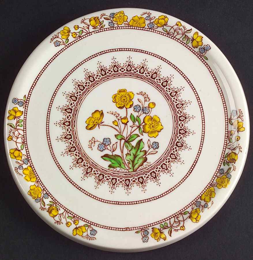 Buttercup (Older Backstamp) Tea Tile by Spode-1