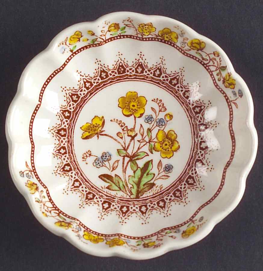 Buttercup (Older Backstamp) Salt Dip by Spode-1