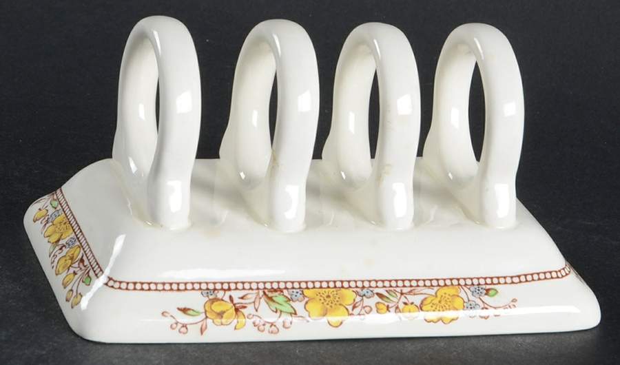 Buttercup (Older Backstamp) 3-Slice Toast Server by Spode-1