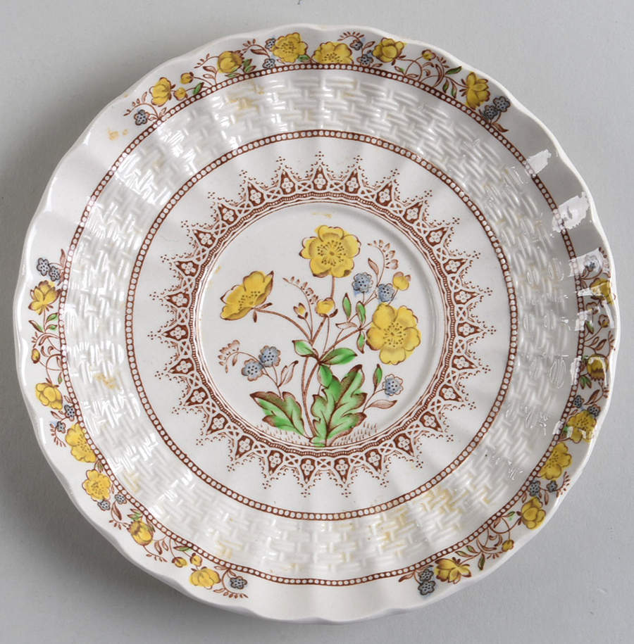 Buttercup (Newer Backstamp) Small Bread & Butter Plate by Spode-1