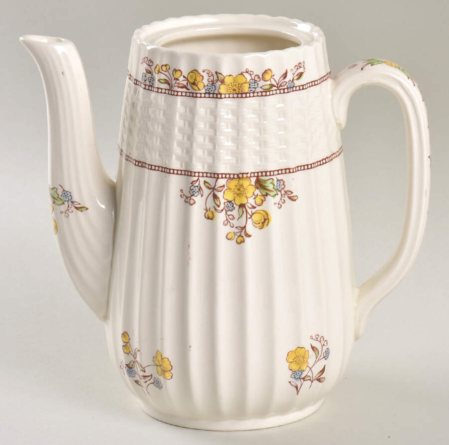 Buttercup (Newer Backstamp) Mini Coffee Pot No Lid by Spode-1