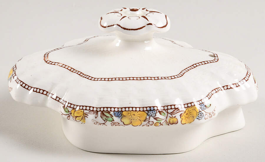 Buttercup (Newer Backstamp) Lid for Teapot by Spode-1