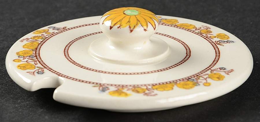 Buttercup (Newer Backstamp) Lid for Jam/Jelly by Spode-1
