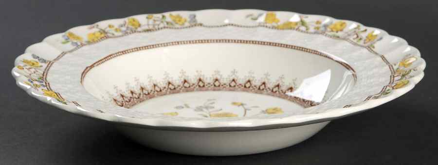 Buttercup (Newer Backstamp) Rim Soup Bowl by Spode-1