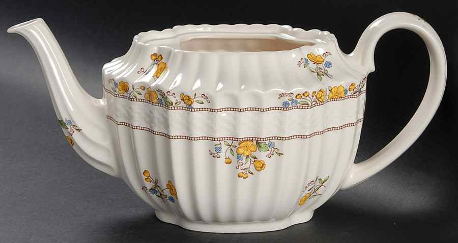 Buttercup (Newer Backstamp) Teapot No Lid by Spode-1