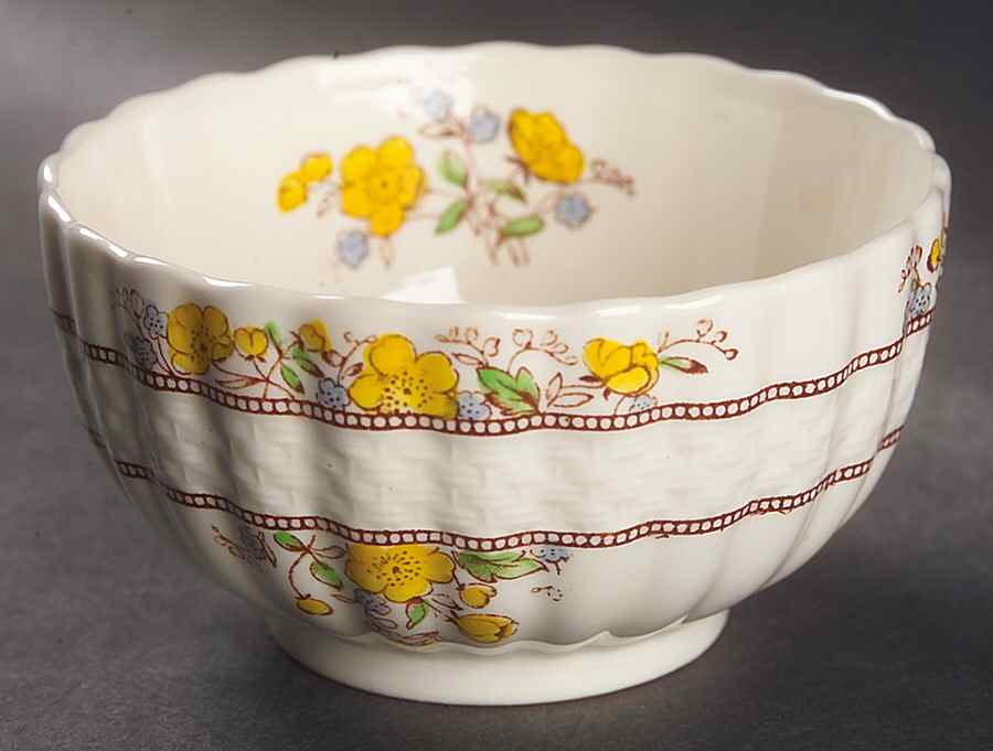 Buttercup (Newer Backstamp) Open Sugar Bowl by Spode-1