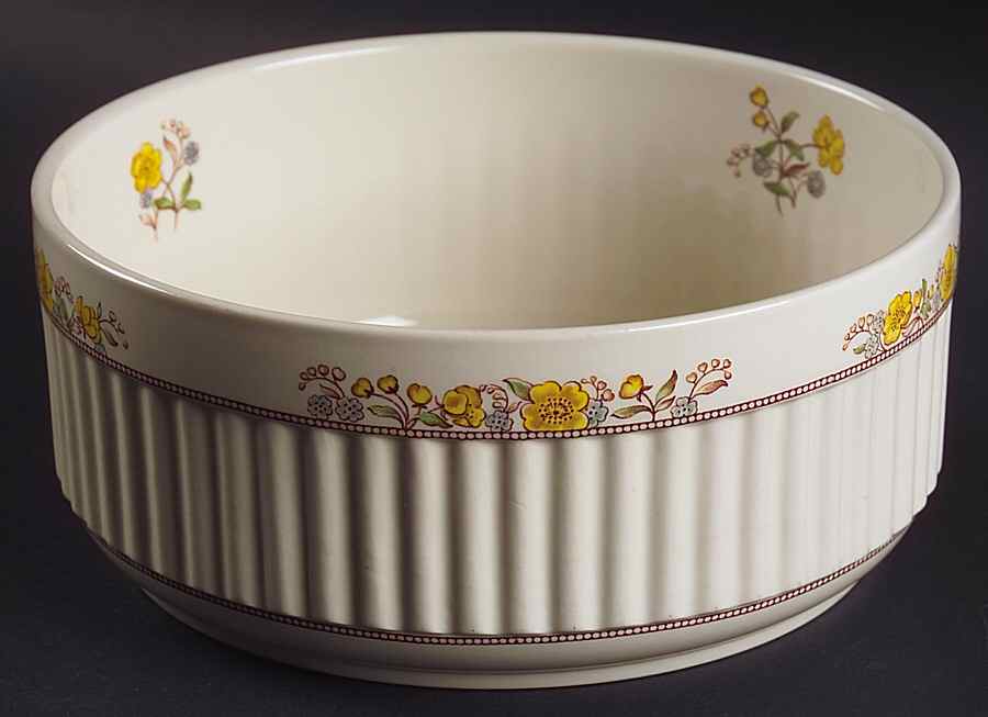 Buttercup (Newer Backstamp) 7" Souffle by Spode-1