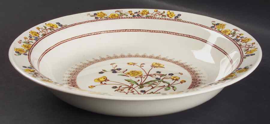 Buttercup (Newer Backstamp) 10" Pie Baking Plate by Spode-1