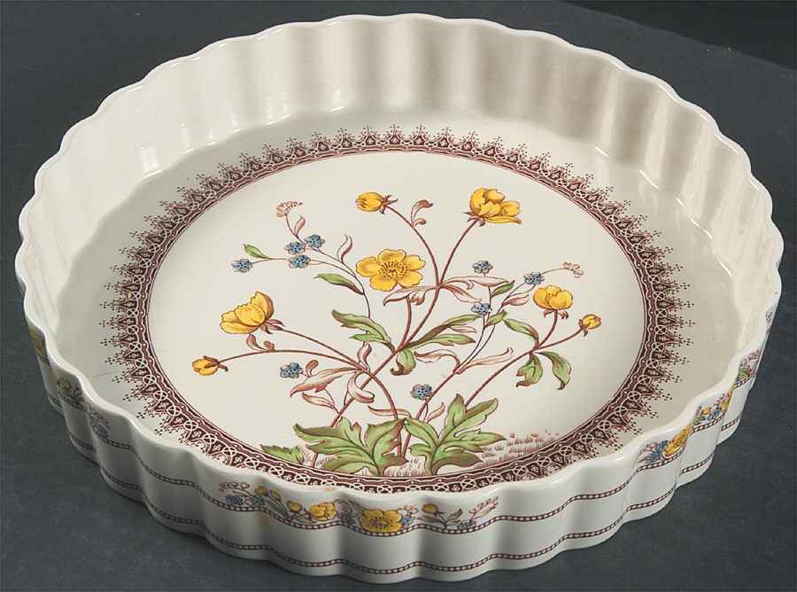Buttercup (Newer Backstamp) 9" Quiche by Spode-1