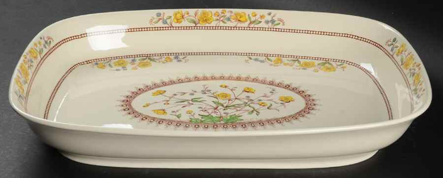 Buttercup (Newer Backstamp) 13"  Rectangular Baker by Spode-1