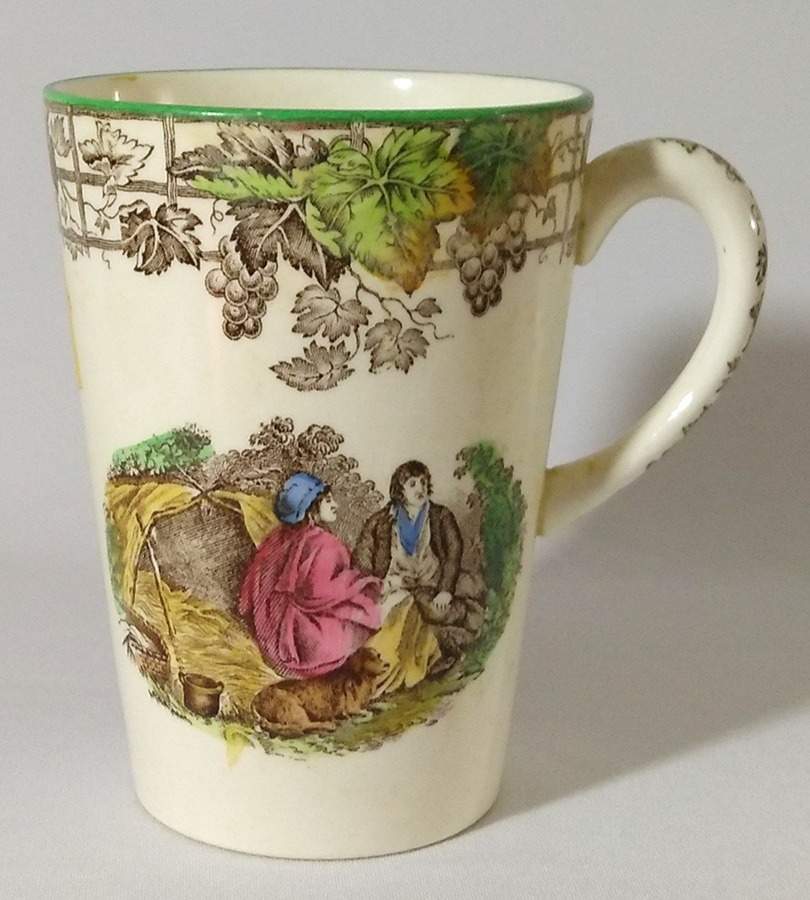 Byron Multicolor (Green Trim) Mug by Spode-1