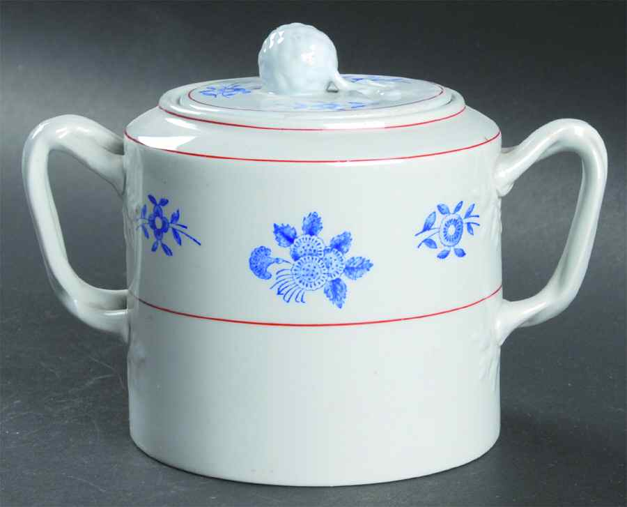Cape Cod Sugar Bowl & Lid by Spode-1
