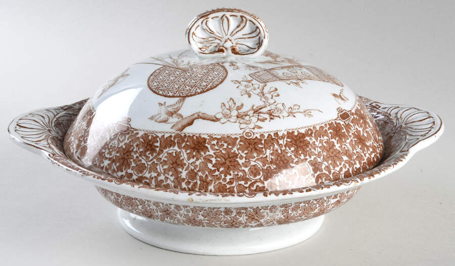 Cairo Round Covered Vegetable by Spode-1
