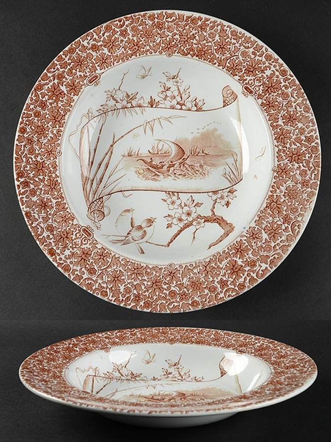 Cairo Large Rim Soup Bowl by Spode-1